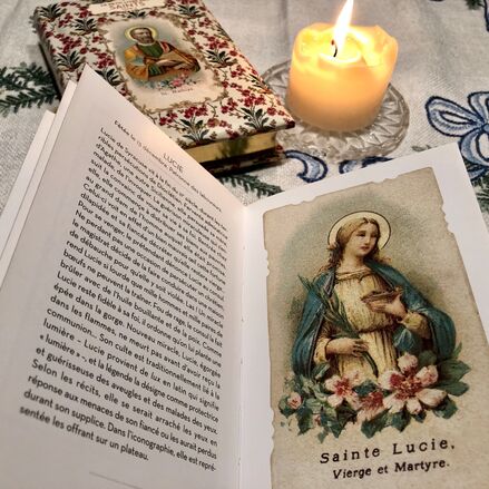 Hl. Lucia - Botin des Lichts