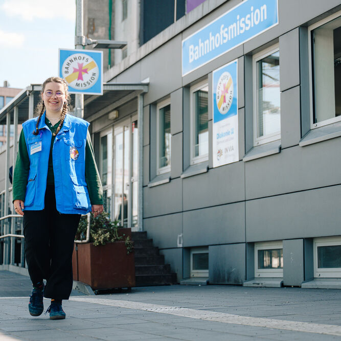 Bahnhofsmission: Dienen wie Jesus