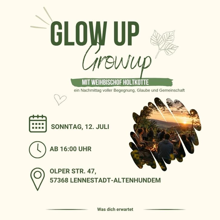 Glow up/ Grow up - im Gespräch mit Weihbischof Holtkotte