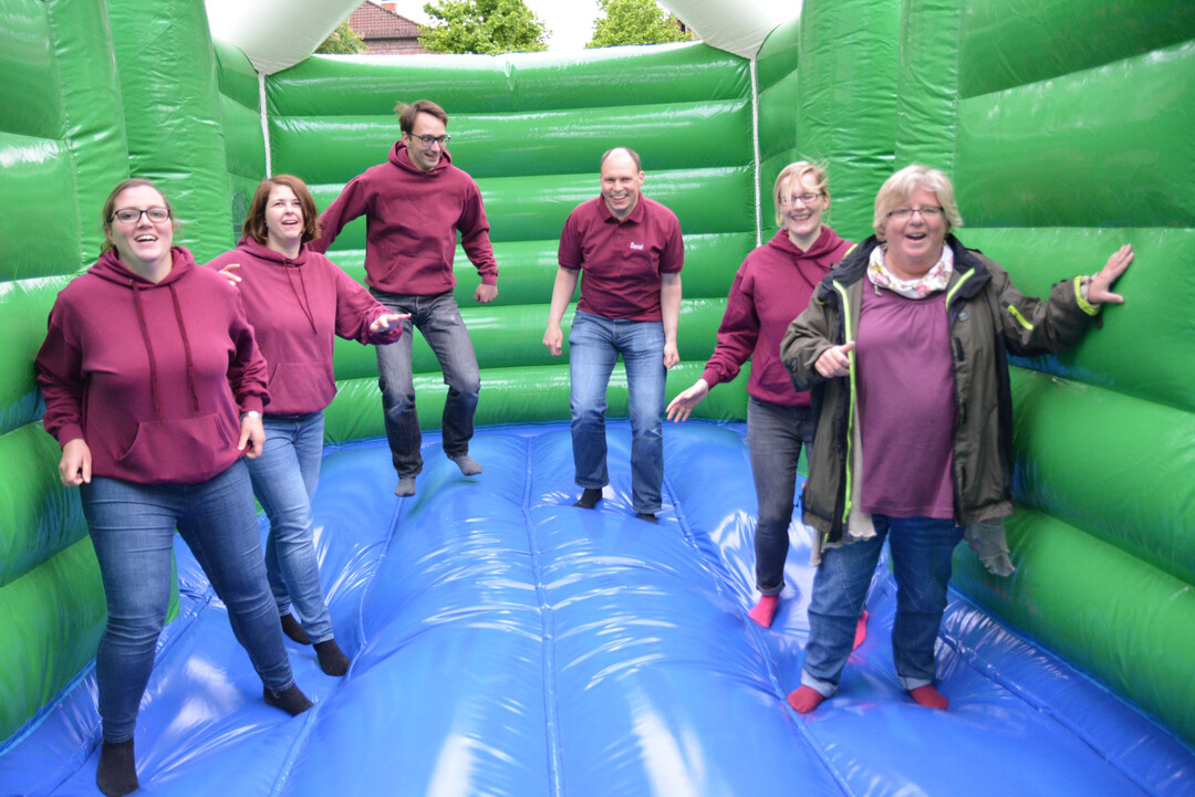Der Vorstand des BDKJ Stadtverbands Hamm(von links): Riccarda Hemshorn, Vanessa Lichte, Benedikt Hemshorn, Daniel Rogge, Heike Frankenberg, Doris Noll. 