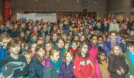 550 Sternsinger gingen mit der Eiskönigin völlig unverfroren auf Reisen
